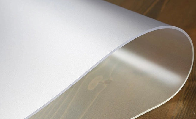 Feinmattierte Tischfolien